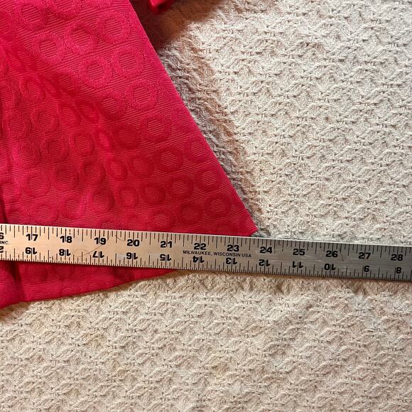 Girls Pink Coat with Bows - 24 Months Bonnie Baby Dressy Coat - Picture 9 of 11